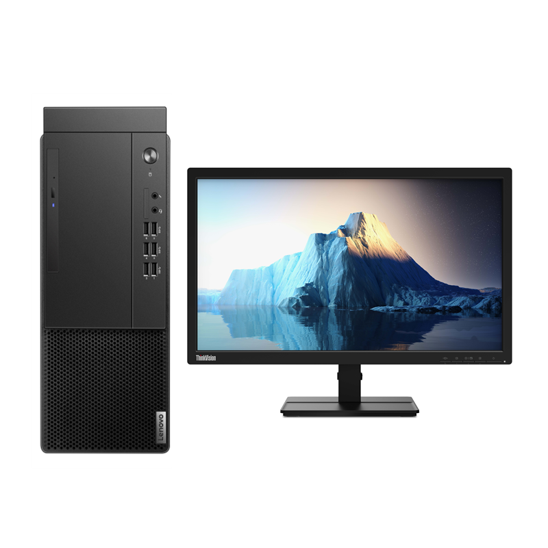 联想/Lenovo 启天M435-B017+ ThinkVision TE22-11（21.5英寸） 台式计算机