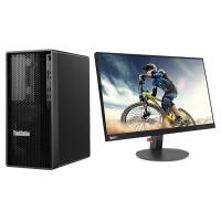 联想/Lenovo ThinkStation K-C2/i5-12500/16GB+ThinkVision T24A-10（23.8英寸） 台式计算机