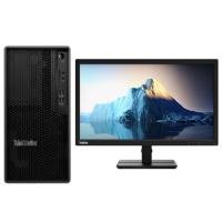 联想/LENOVO ThinkStation K-C1103+ThinkVision TE22-14 主机+显示器/台式计算机